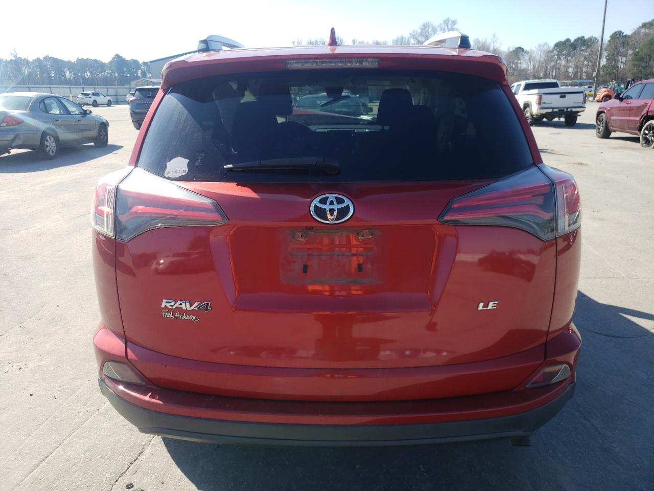 2017 Toyota RAV 4 VIN JTMZFREV8HJ129947 Copart auction photo, front end / undercarriage damage thumbnail 6