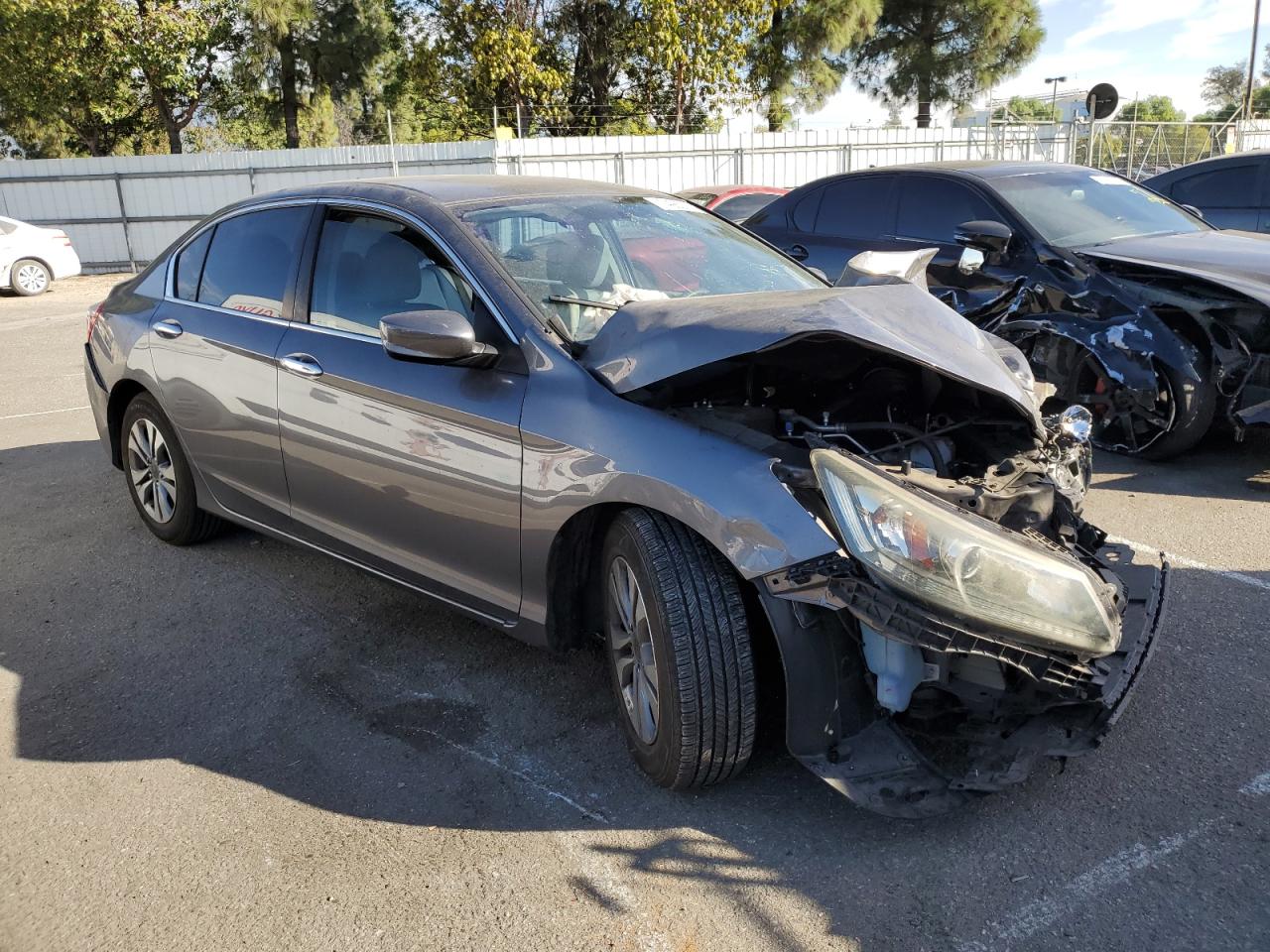 2014 Honda Accord VIN 1HGCR2F32EA053690 Copart auction photo, front end / rear end damage thumbnail 4