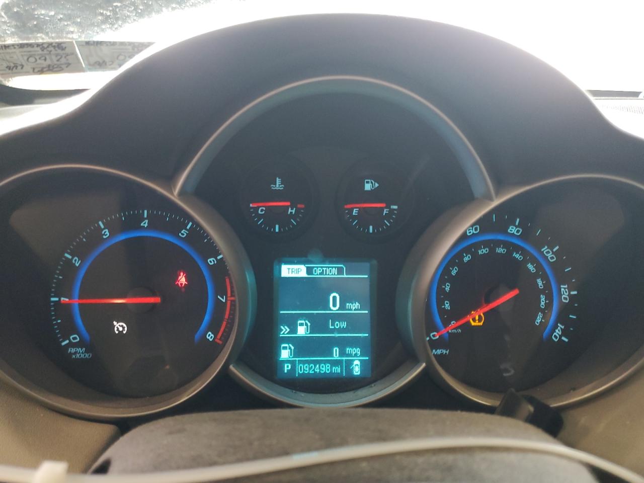 2016 Chevrolet Cruze VIN 1G1PE5SB3G7157625 Copart auction photo, front end damage thumbnail 9