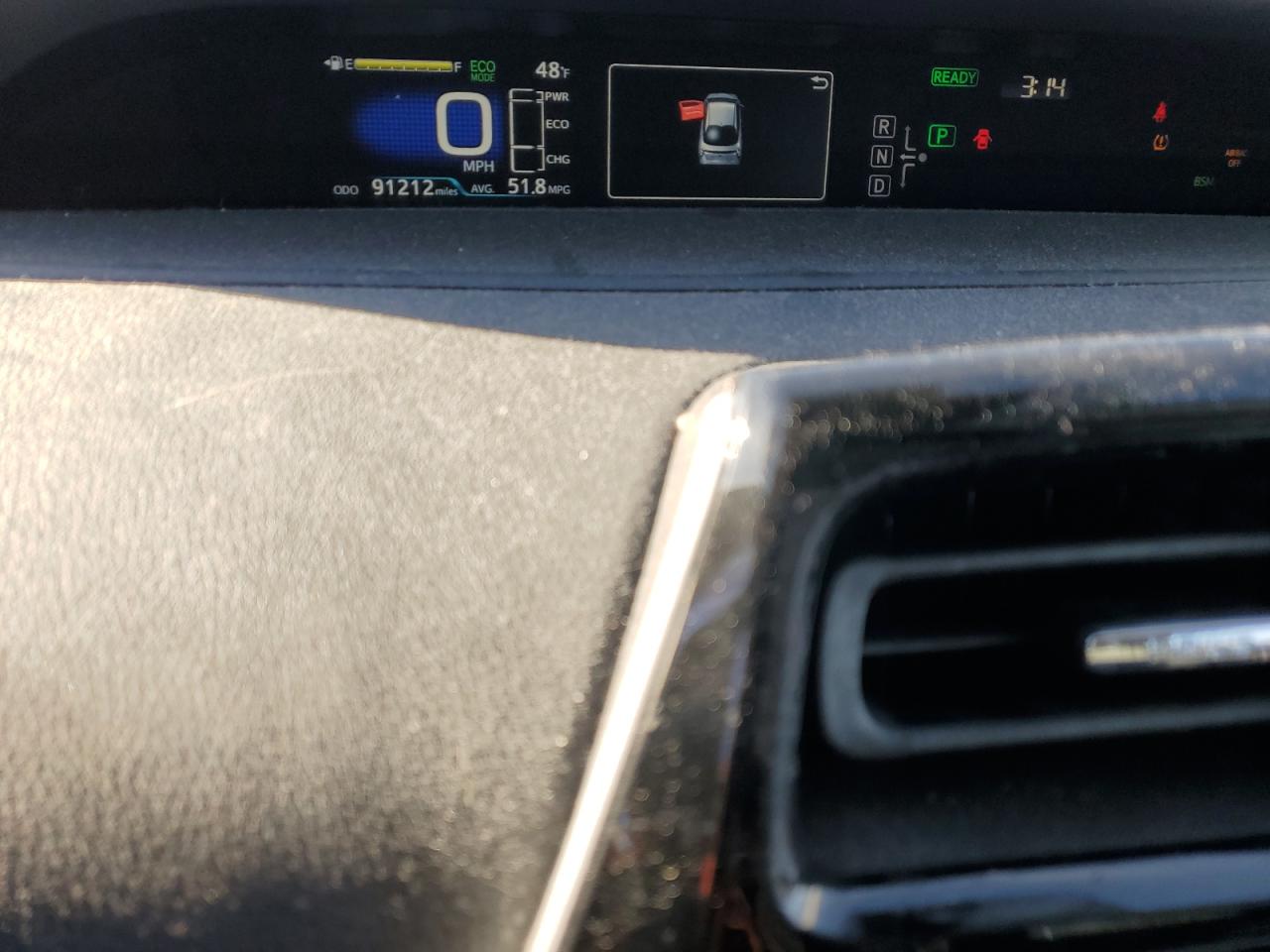 2016 Toyota Prius VIN JTDKARFU8G3523991 Copart auction photo, front end damage thumbnail 9