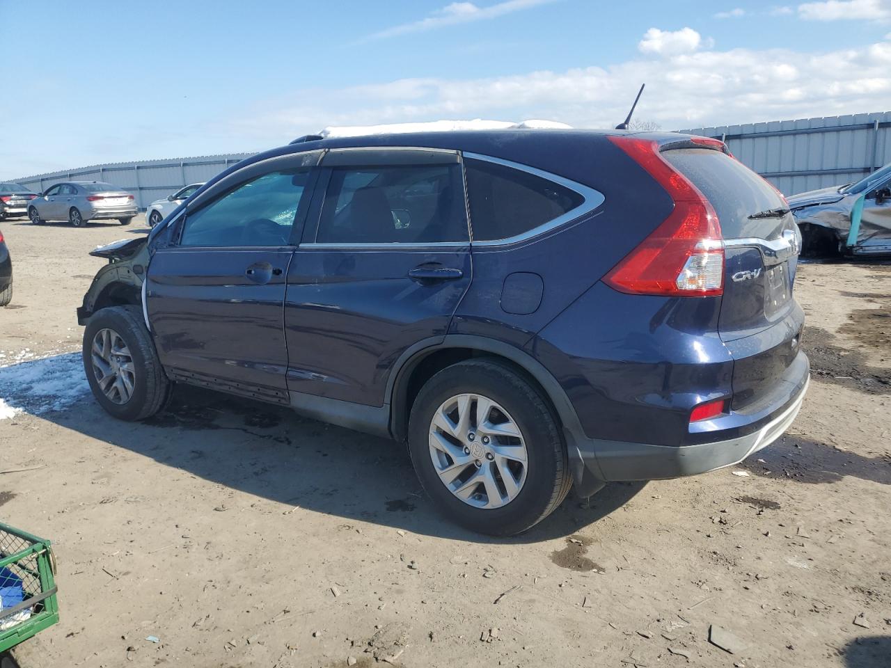 2015 Honda CR-V VIN 2HKRM4H54FH615617 Copart auction photo, front end / minor dent/scratches damage thumbnail 2