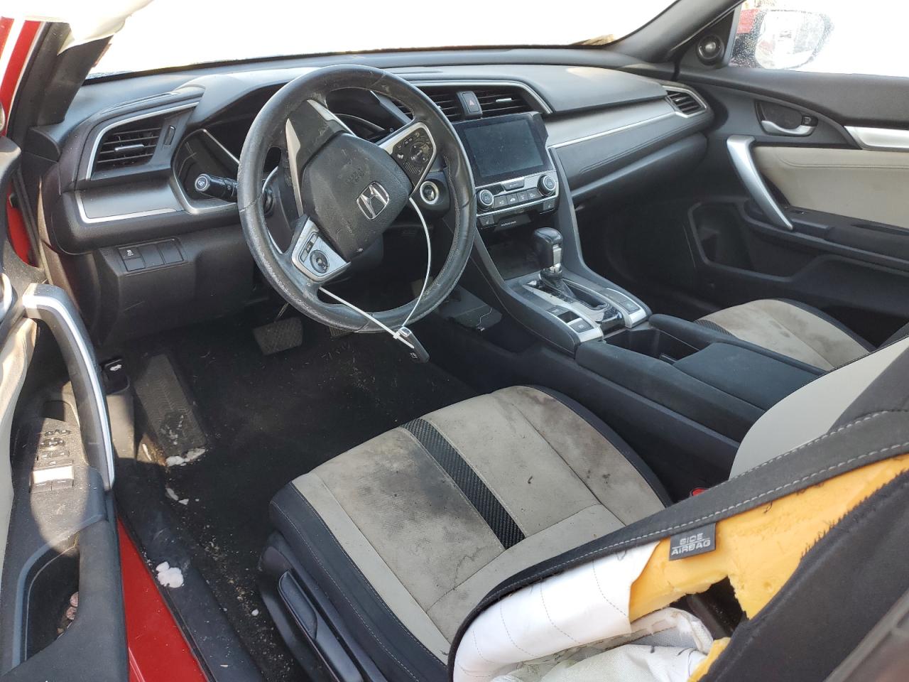 2018 Honda Civic VIN 2HGFC3B38JH357466 Copart auction photo, front end / rear end damage thumbnail 8