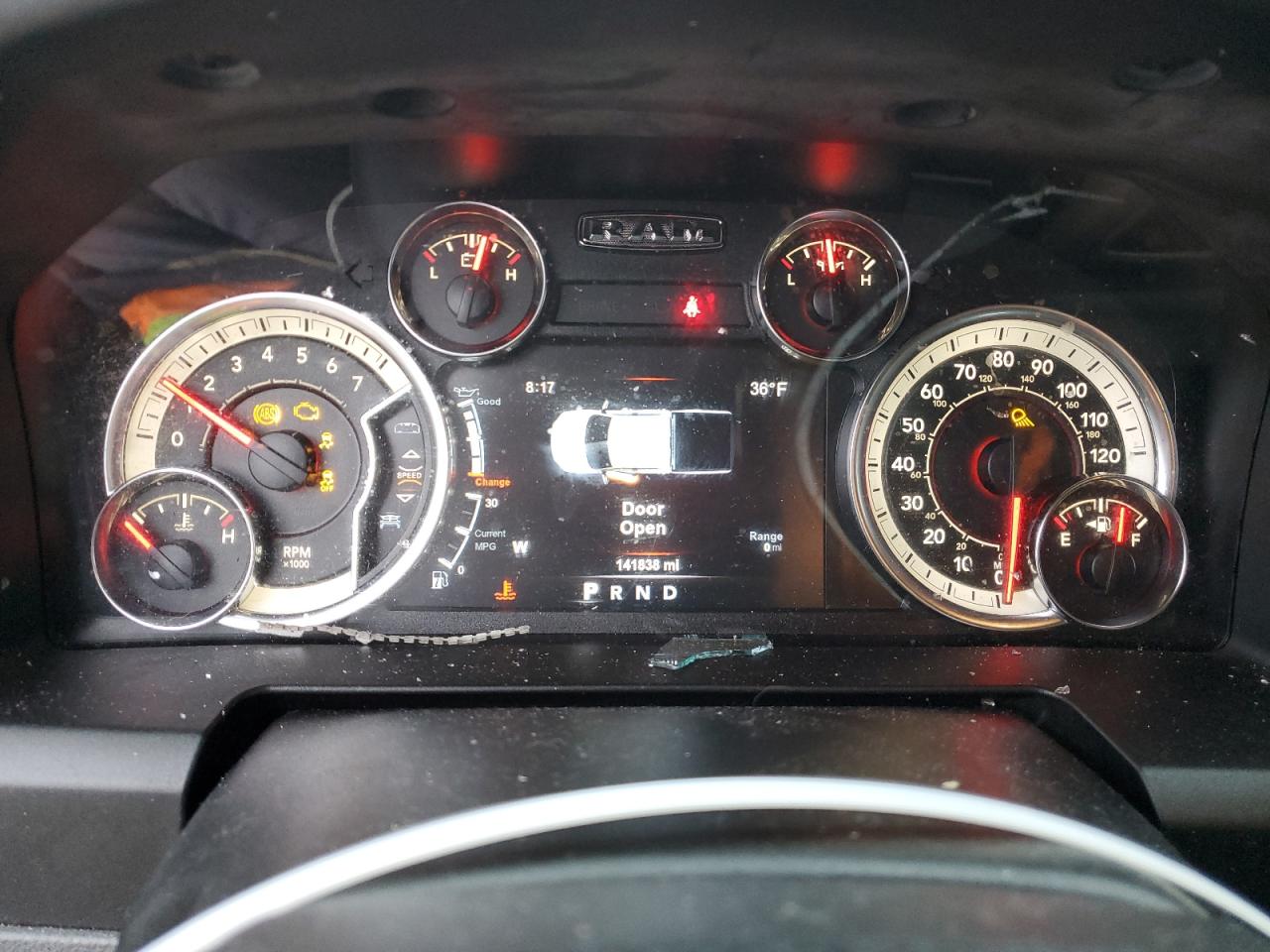 2018 RAM 1500 VIN 1C6RR7GT1JS104161 Copart auction photo, all over damage thumbnail 9