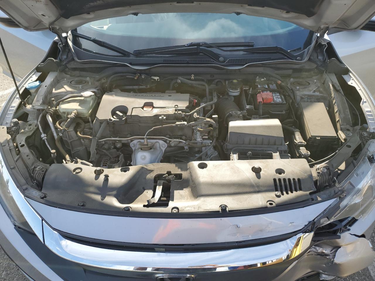2016 Honda Civic VIN 2HGFC2F52GH567088 Copart auction photo, front end / side damage thumbnail 13