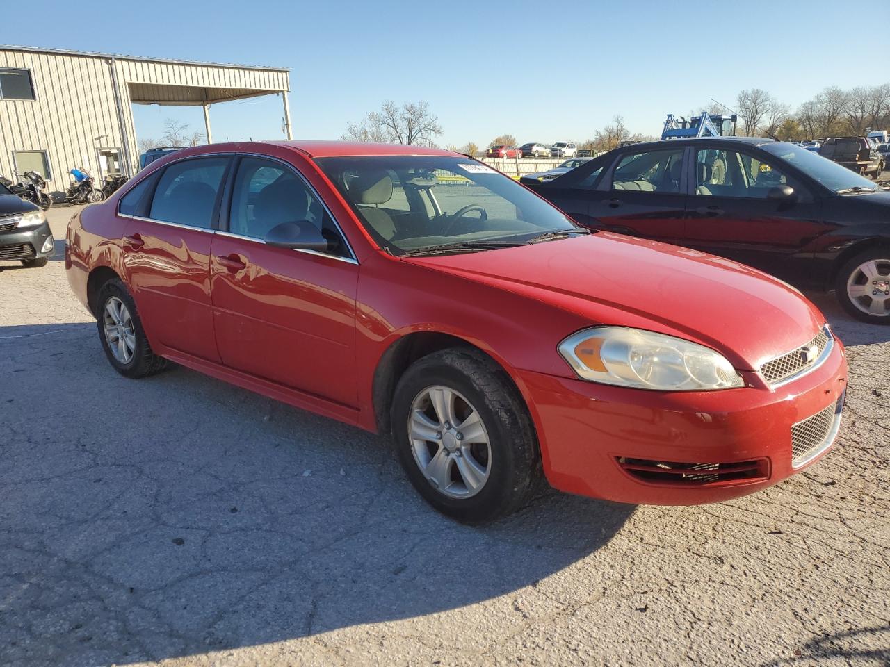 2013 Chevrolet Impala VIN 2G1WF5E36D1220772 Copart auction photo, mechanical damage thumbnail 4