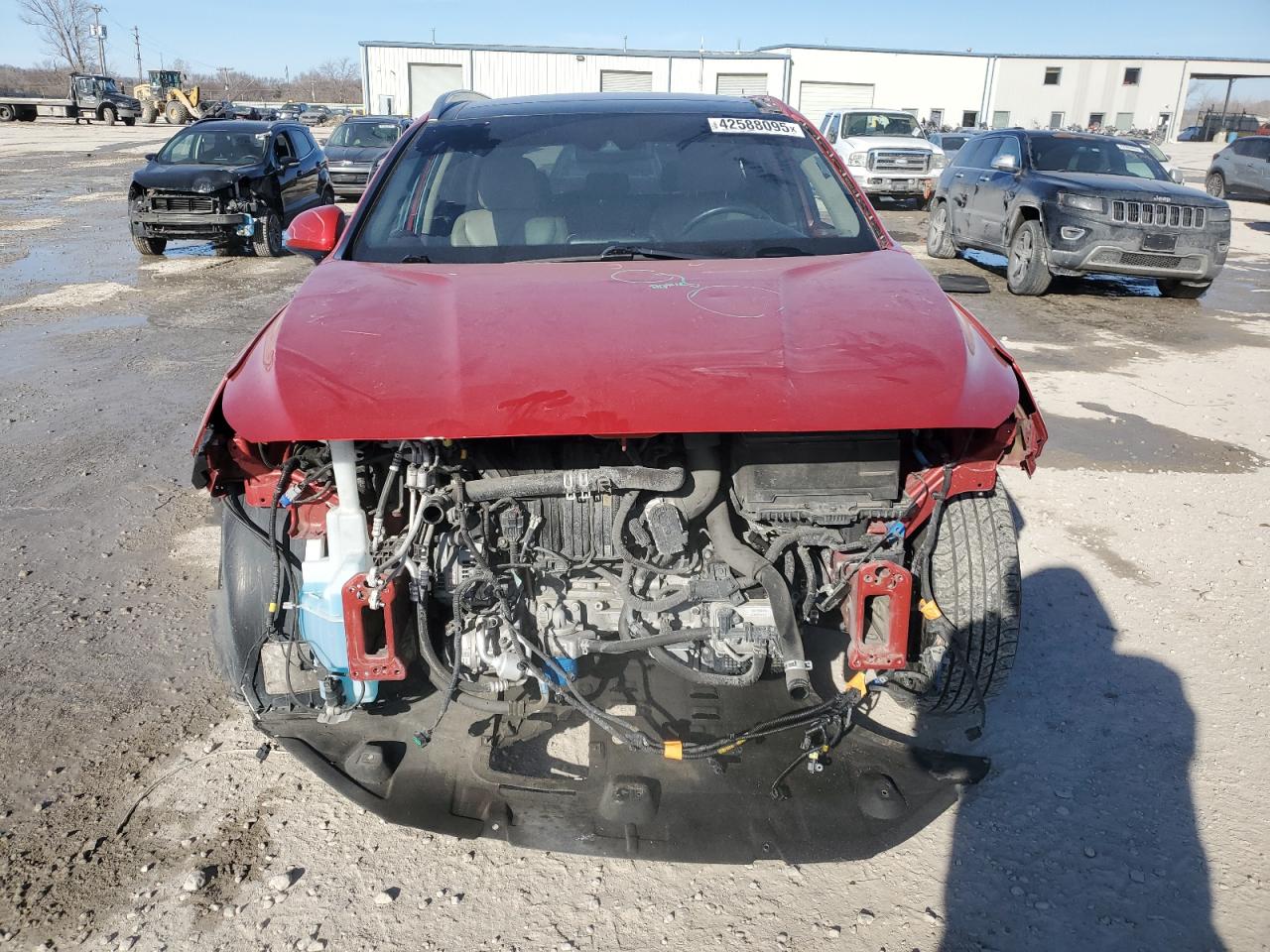 2020 Hyundai Santa Fe VIN 5NMS33AD3LH291813 Copart auction photo, all over / minor dent/scratches damage thumbnail 5