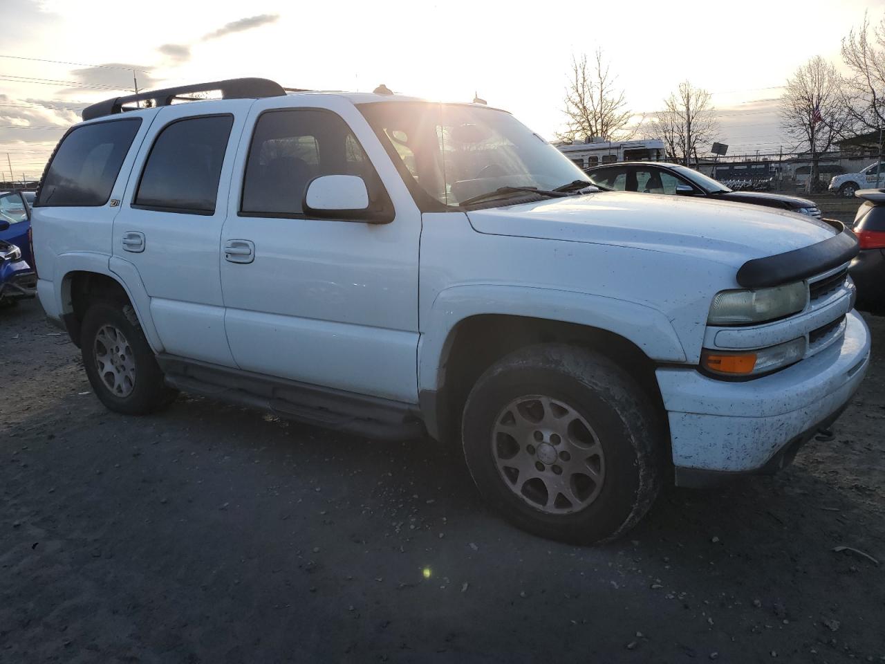 2003 Chevrolet Tahoe VIN 1GNEK13Z63R222761 Copart auction photo, mechanical damage thumbnail 4
