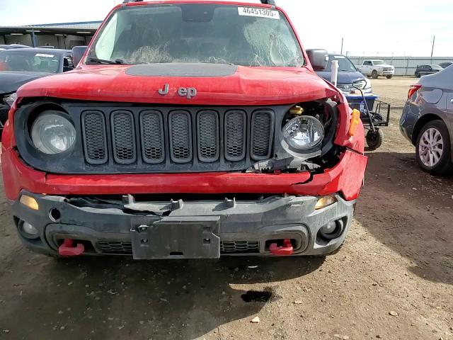 2017 Jeep Renegade VIN ZACCJBCB6HPF40784 Copart auction photo, front end damage thumbnail 12