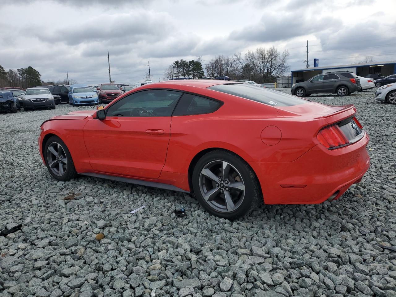 2015 Ford Mustang VIN 1FA6P8AM1F5379727 Copart auction photo, front end damage thumbnail 2