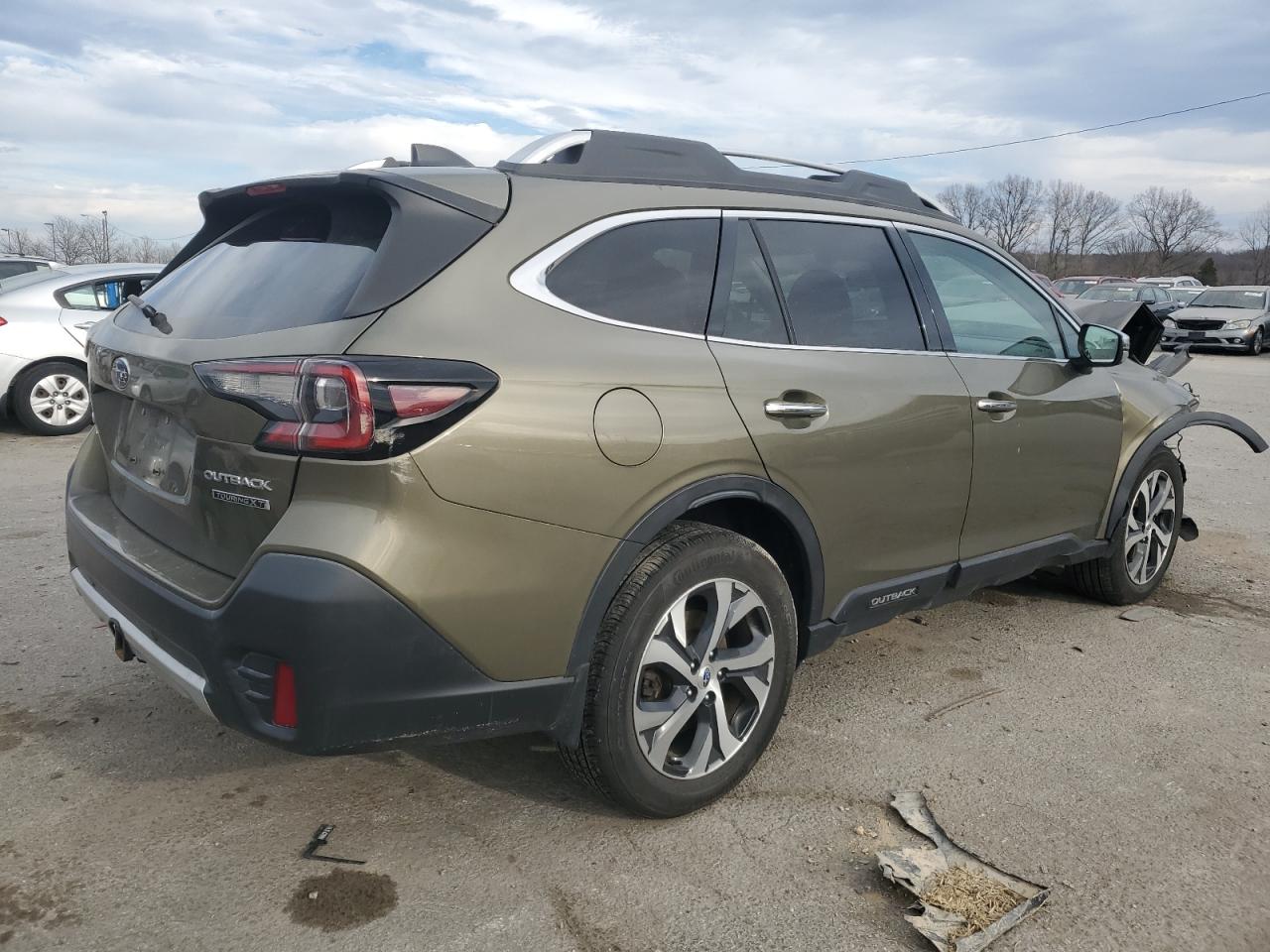 2020 Subaru Outback VIN 4S4BTGPD6L3205144 Copart auction photo, front end / mechanical damage thumbnail 3