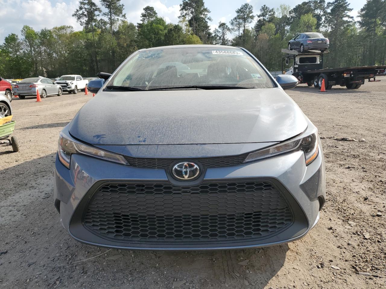2022 Toyota Corolla VIN 5YFEPMAE3NP345362 Copart auction photo, side damage thumbnail 5