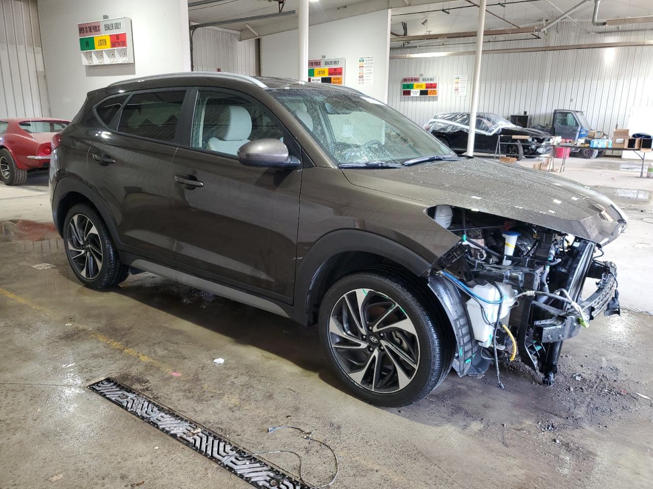 2020 Hyundai Tucson VIN KM8J3CAL9LU204679 Copart auction photo, front end damage thumbnail 4