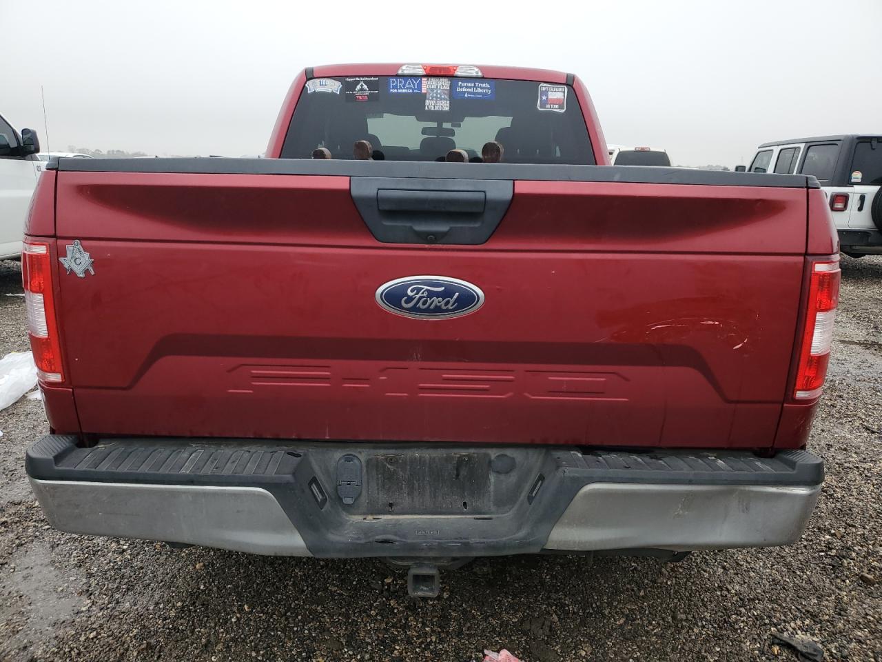 2019 Ford F-150 VIN 1FTEX1C51KKE59592 Copart auction photo, front end / minor dent/scratches damage thumbnail 6