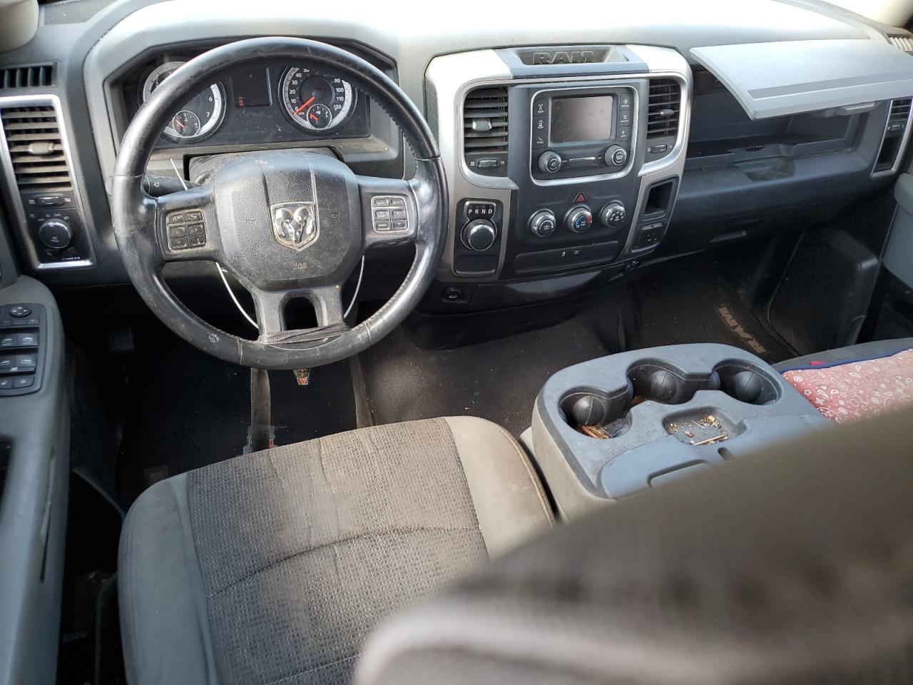 2014 RAM 1500 VIN 1C6RR6GT5ES371996 Copart auction photo, rear end / mechanical damage thumbnail 8