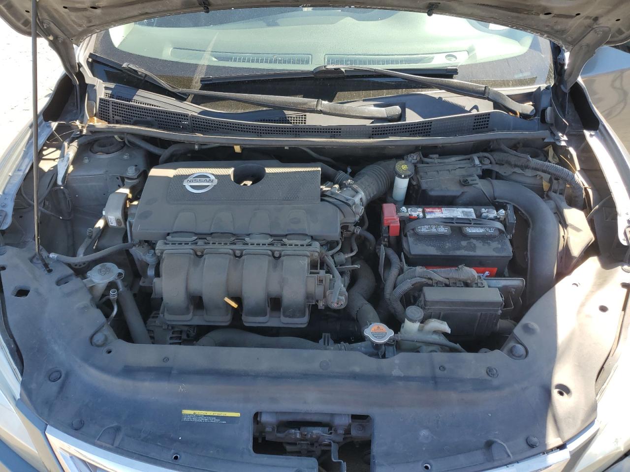2015 Nissan Sentra VIN 3N1AB7AP1FY225144 Copart auction photo, rear end / front end damage thumbnail 12