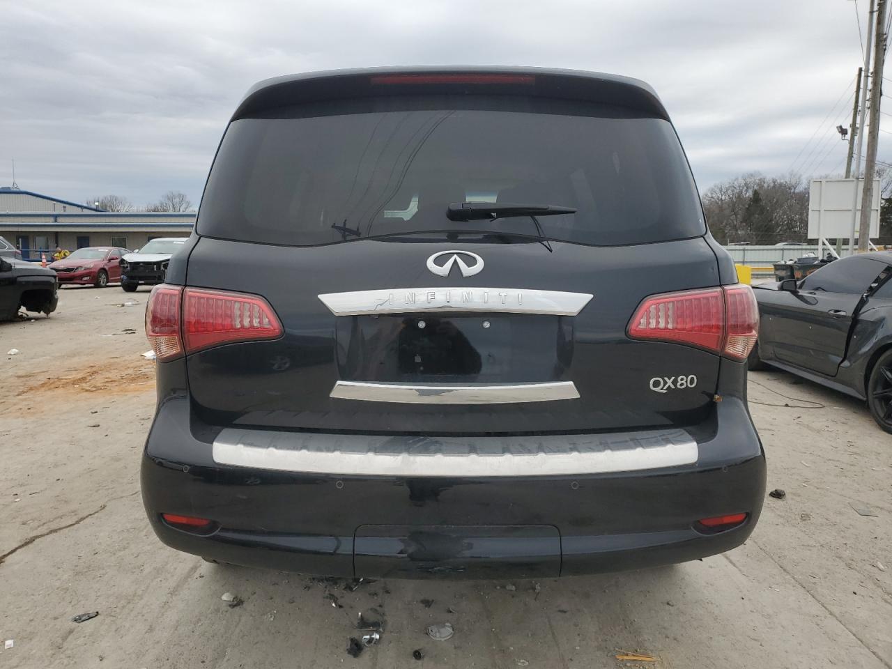 2017 Infiniti QX80 VIN JN8AZ2ND6H9831211 Copart auction photo, front end damage thumbnail 6