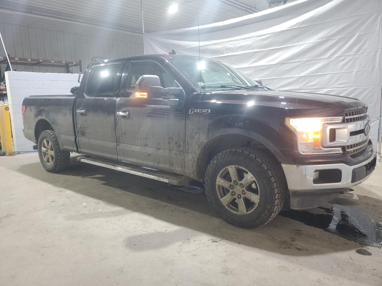 2018 Ford F-150 VIN 1FTFW1EG7JFA10270 Copart auction photo, all over damage thumbnail 4