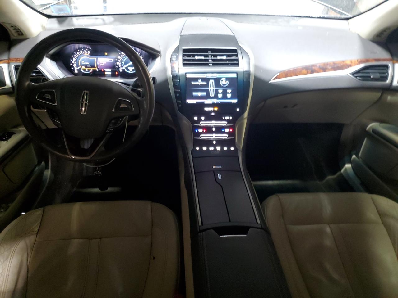 2014 Lincoln MKZ VIN 3LN6L2J98ER827743 Copart auction photo, front end / side damage thumbnail 8