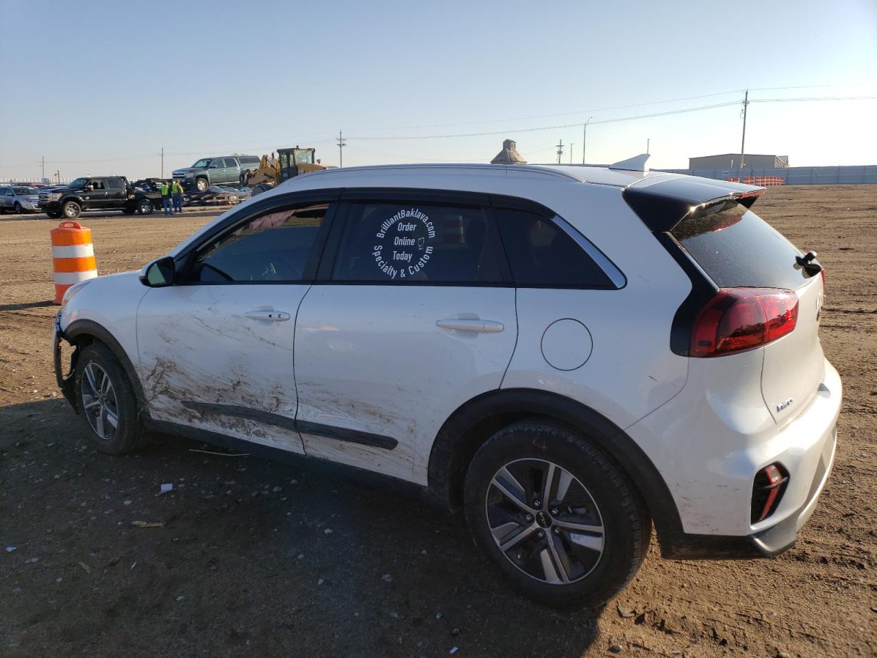 2022 KIA Niro VIN KNDCB3LC0N5548959 Copart auction photo, front end / hail damage thumbnail 2