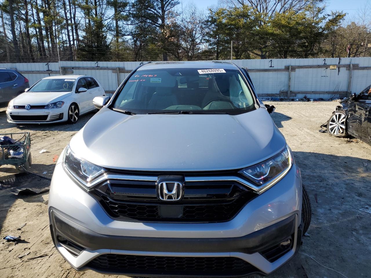 2022 Honda CR-V VIN 2HKRW2H81NH602931 Copart auction photo, side damage thumbnail 5