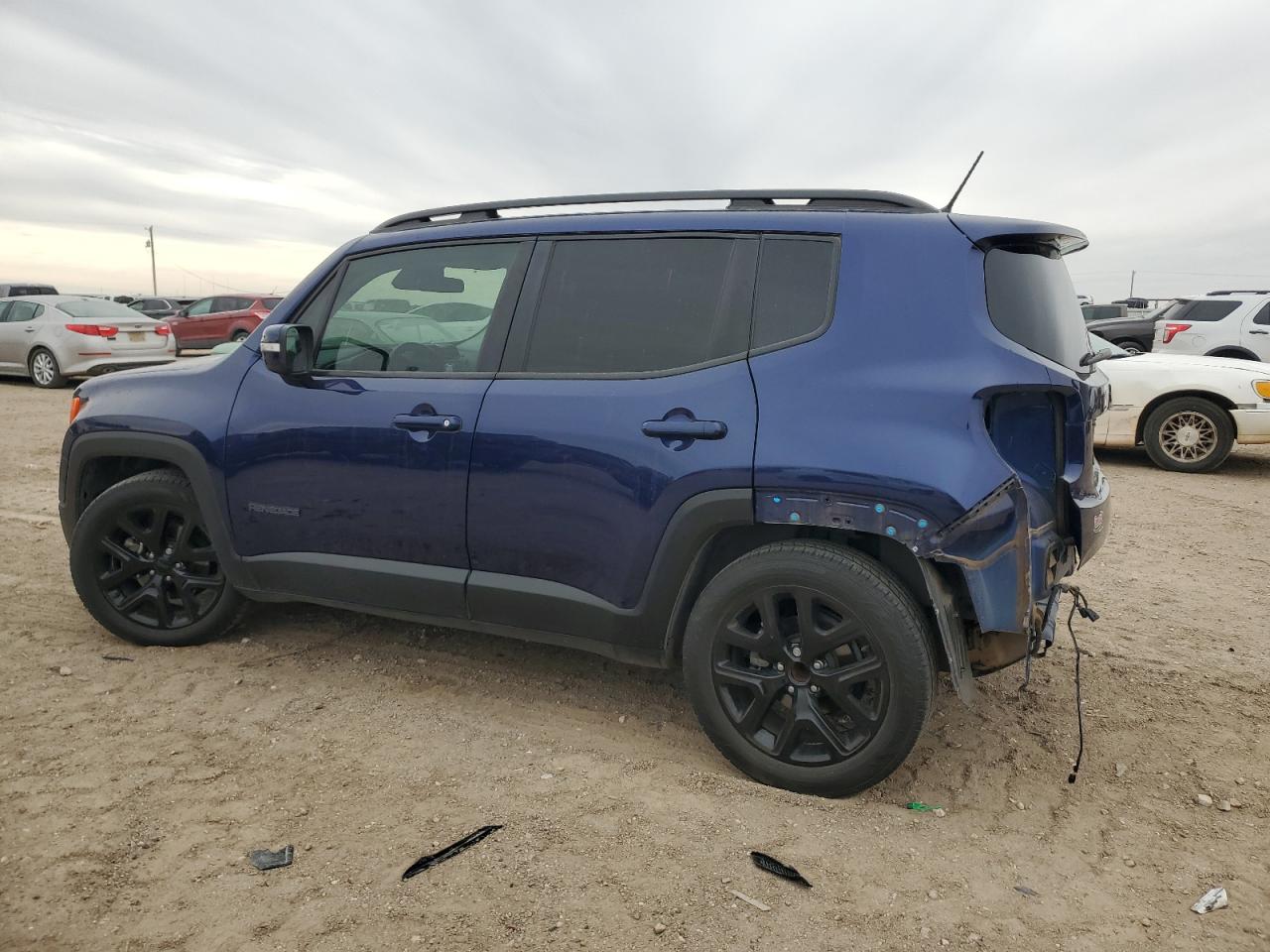 2017 Jeep Renegade VIN ZACCJABB1HPF93694 Copart auction photo, rear end damage thumbnail 2