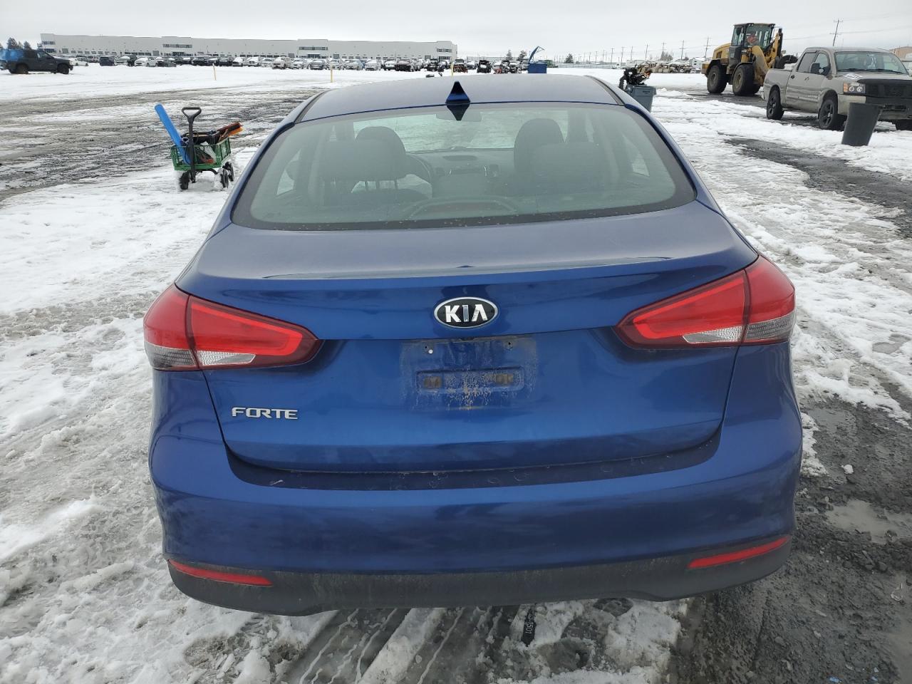 2018 KIA Forte VIN 3KPFL4A75JE247737 Copart auction photo, undercarriage / front end damage thumbnail 6