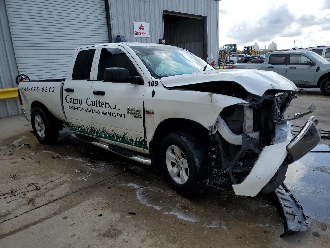 2019 RAM 1500 VIN 1C6RR6FT2KS723526 Copart auction photo, all over damage thumbnail 4