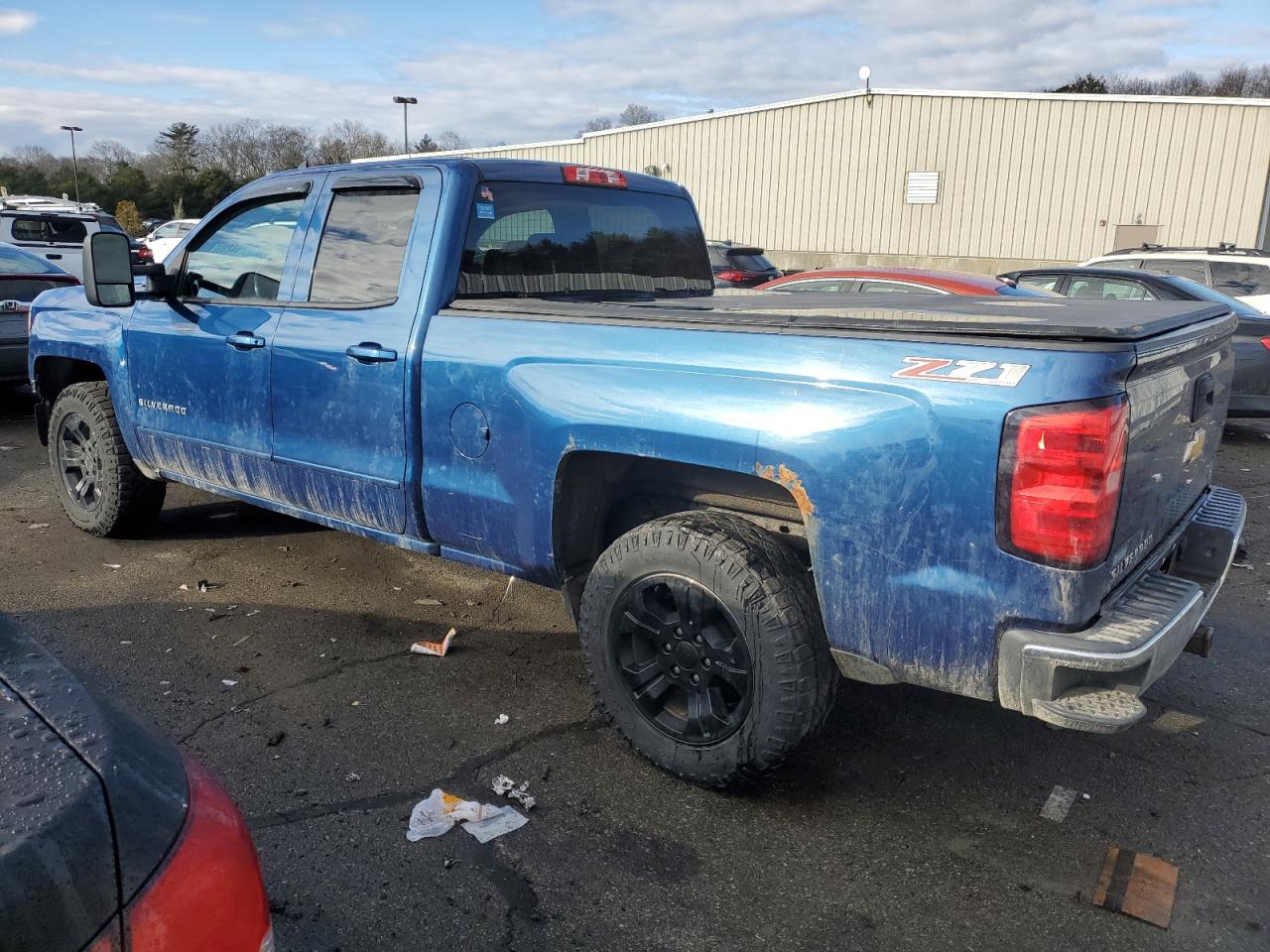 2015 Chevrolet Silverado VIN 1GCVKREC6FZ219038 Copart auction photo, hail / front end damage thumbnail 2