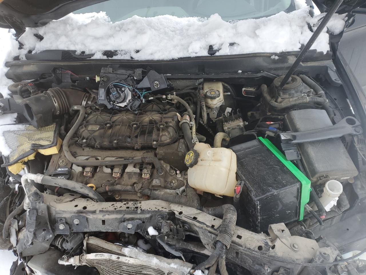 2015 Chevrolet Impala VIN 2G1125S35F9157906 Copart auction photo, front end / side damage thumbnail 11