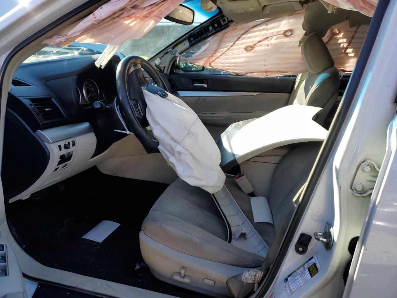 2014 Subaru Outback VIN 4S4BRCDC2E3206555 Copart auction photo, front end damage thumbnail 7