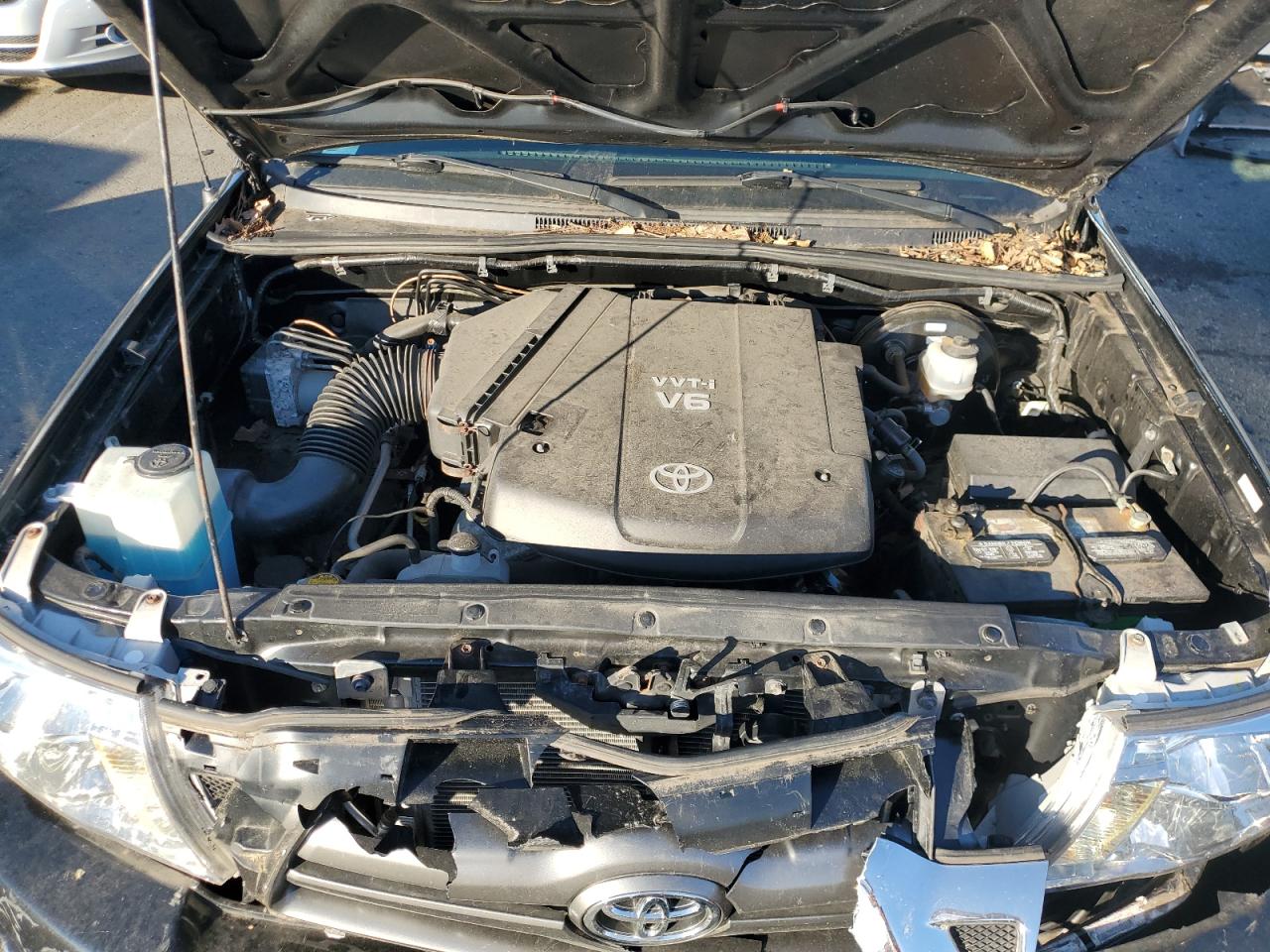 2009 Toyota Tacoma VIN 5TEUU42N49Z650887 Copart auction photo, front end damage thumbnail 11