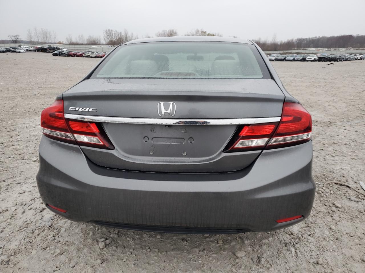 2013 Honda Civic VIN 19XFB2F54DE009753 Copart auction photo, front end damage thumbnail 6