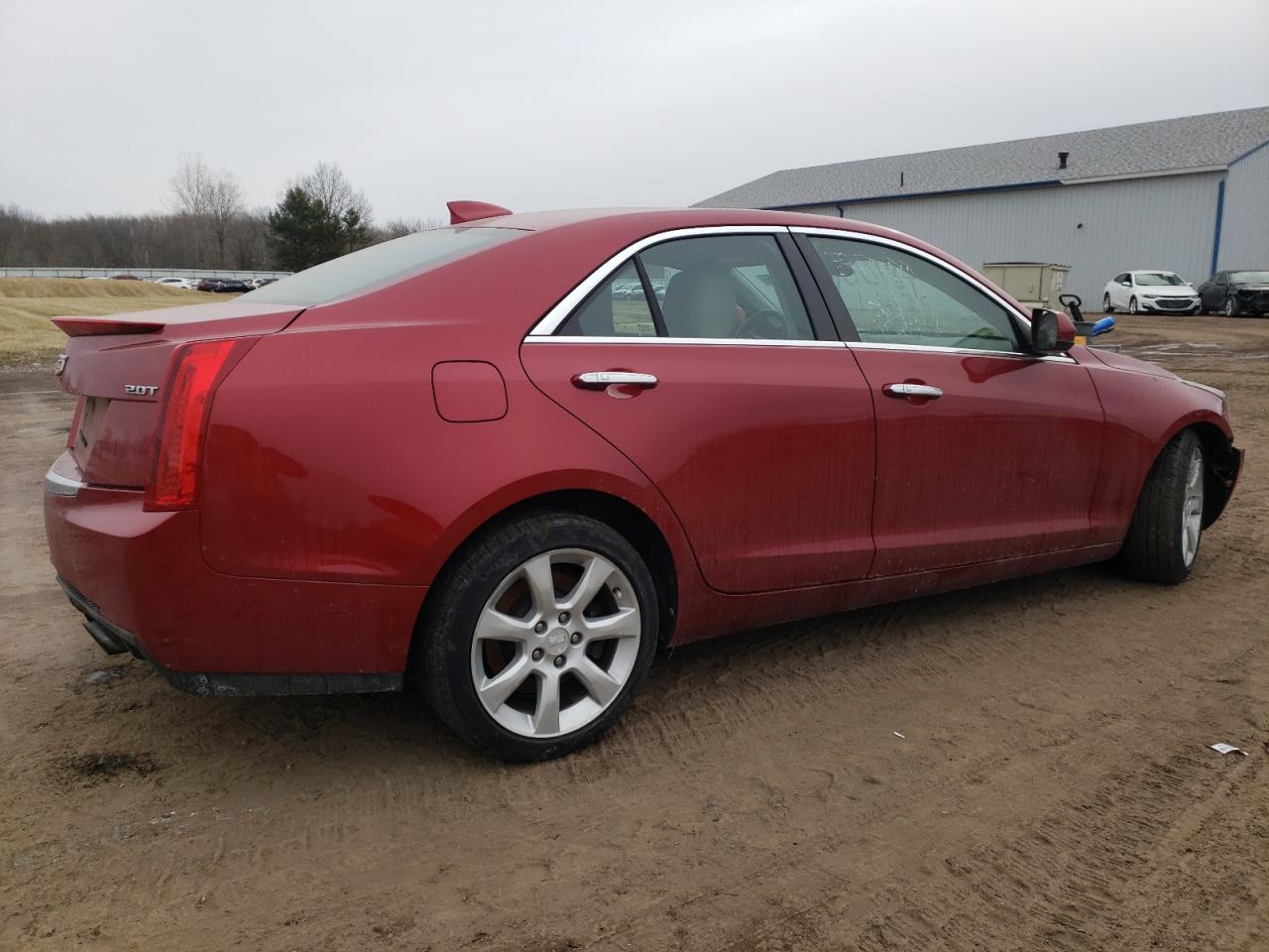 2016 Cadillac ATS VIN 1G6AG5RX0G0196094 Copart auction photo, undercarriage damage thumbnail 3