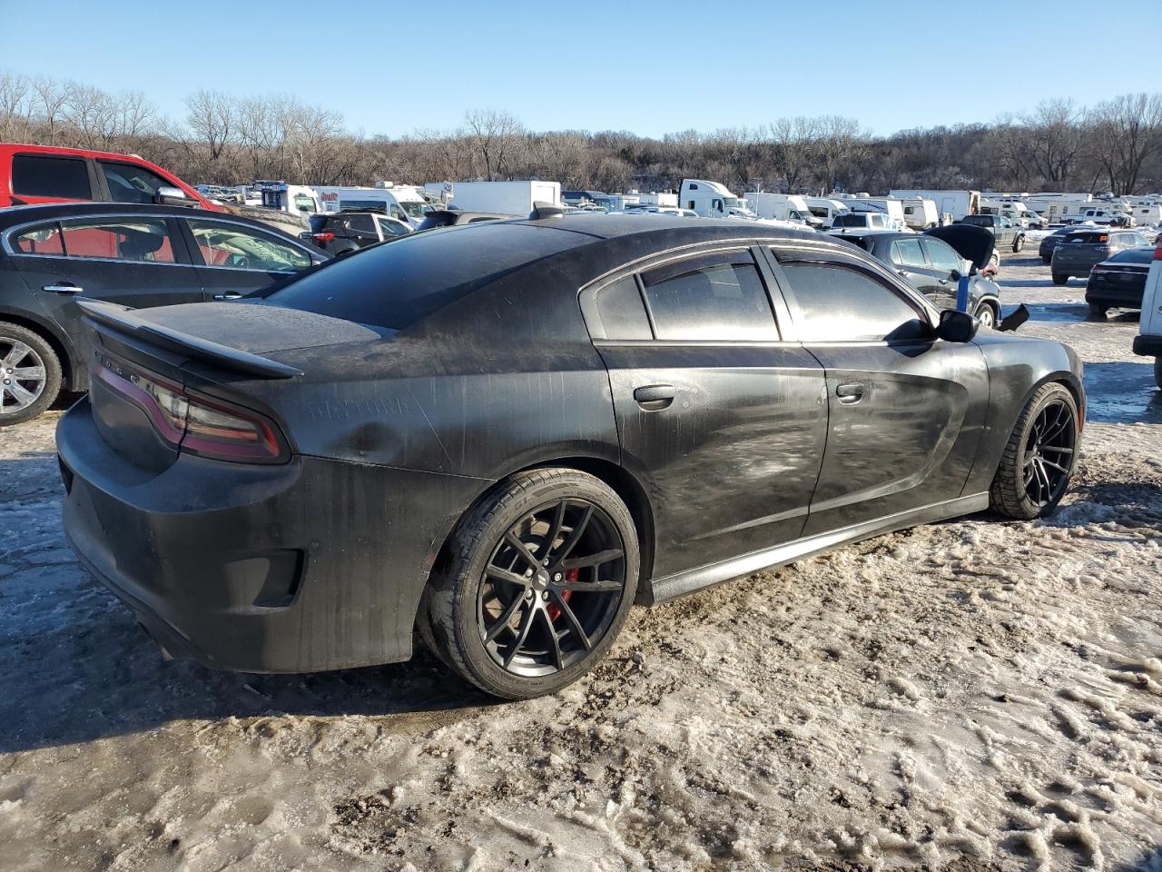 2020 Dodge Charger VIN 2C3CDXGJXLH221151 Copart auction photo, all over / vandalism damage thumbnail 3