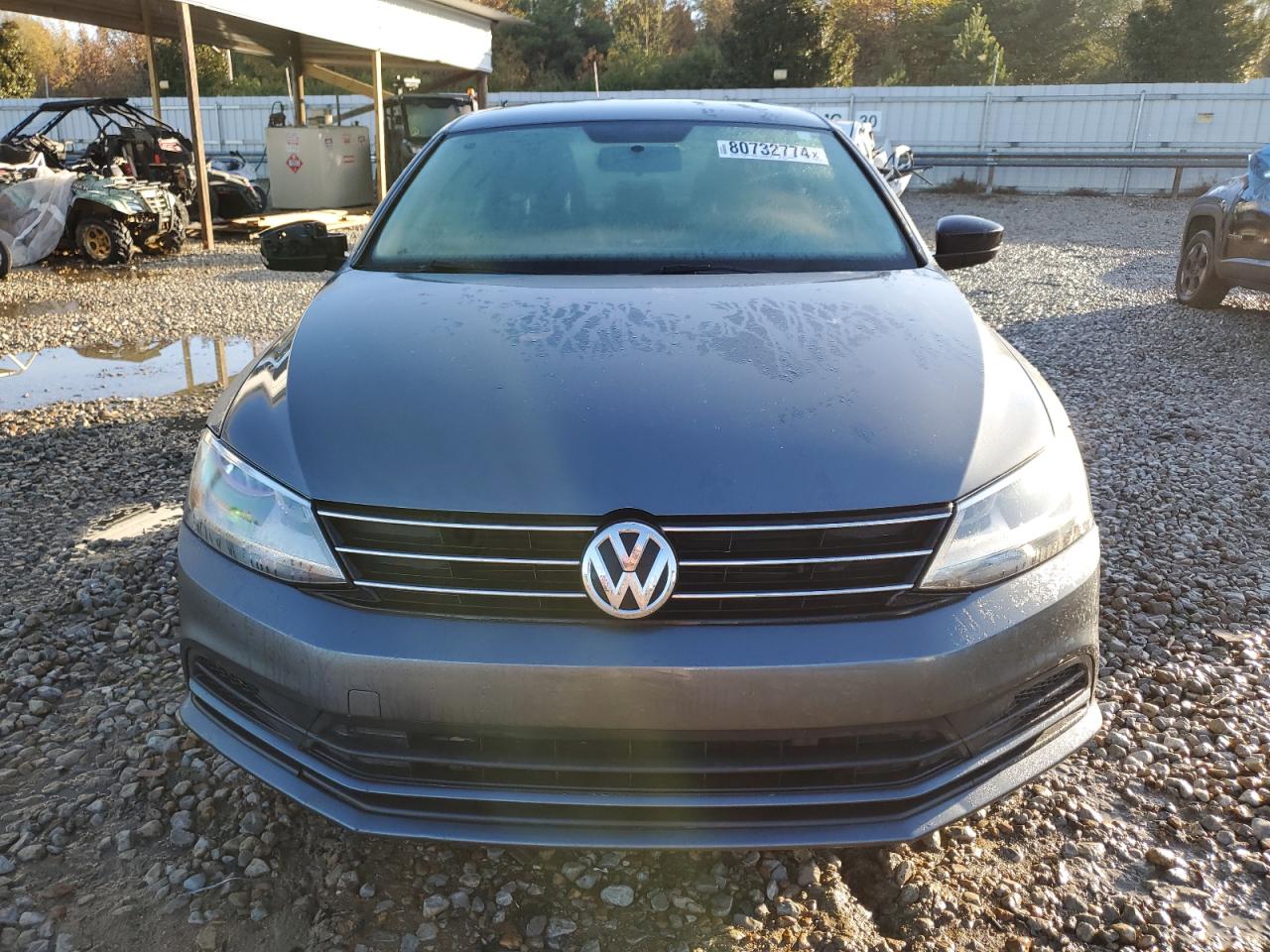2015 Volkswagen Jetta VIN 3VW2K7AJ2FM427069 Copart auction photo, rear end damage thumbnail 5