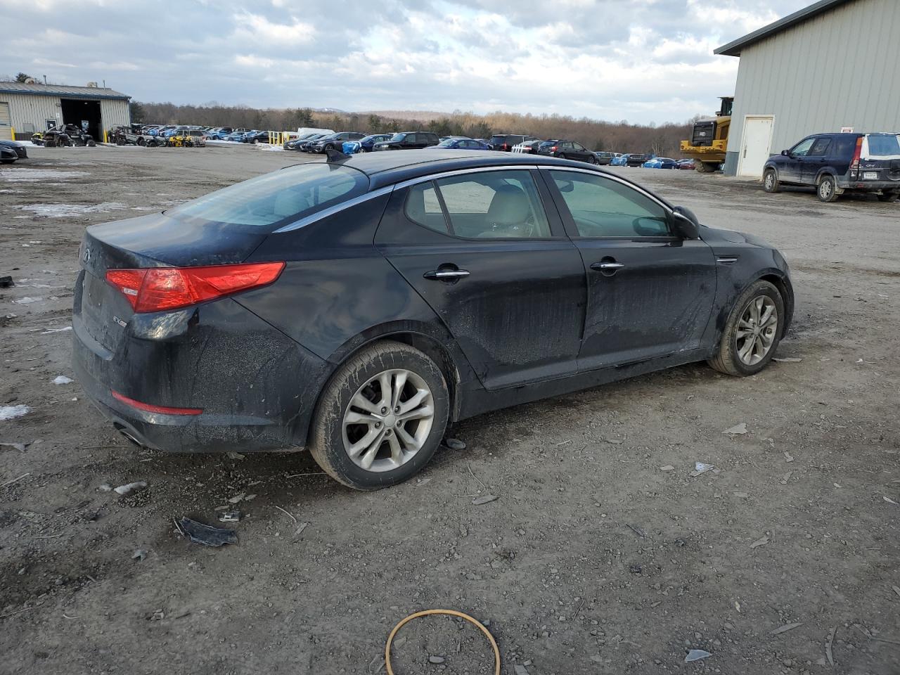 2013 KIA Optima VIN 5XXGN4A7XDG168025 Copart auction photo, side damage thumbnail 3