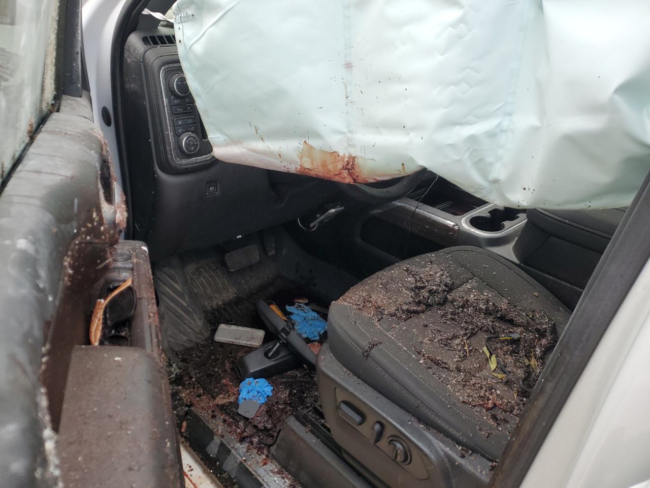 2022 Chevrolet Silverado VIN 1GCUYEELXNZ207444 Copart auction photo, biohazard/chemical / all over damage thumbnail 8