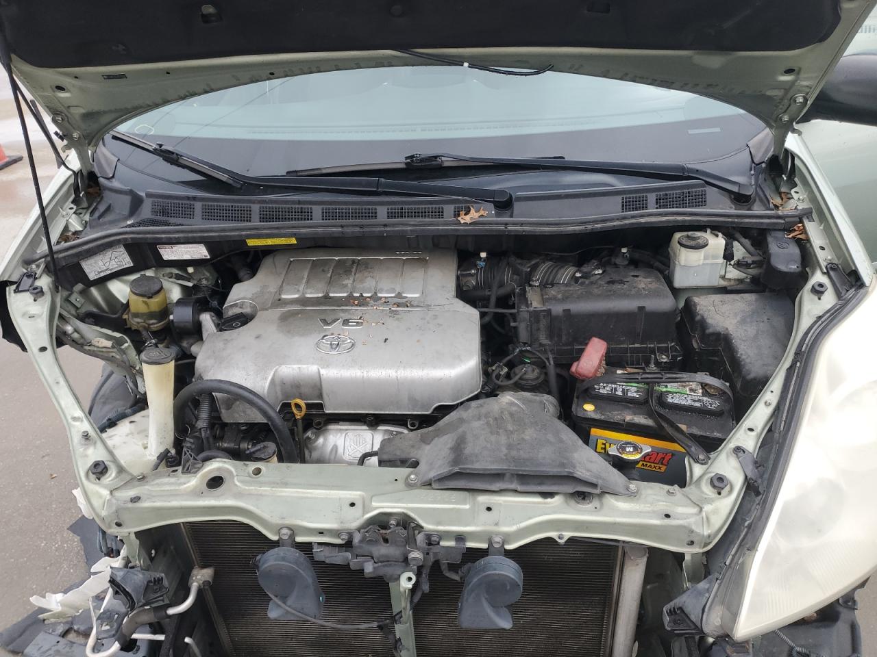 2009 Toyota Sienna VIN 5TDZK23C79S260389 Copart auction photo, front end / rear end damage thumbnail 12