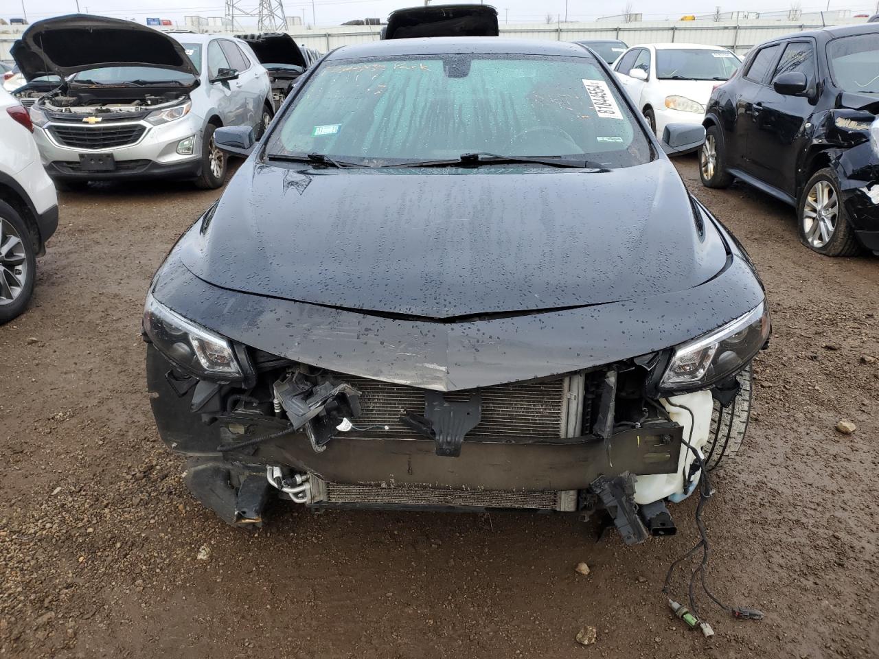 2018 Chevrolet Malibu VIN 1G1ZD5STXJF173418 Copart auction photo, front end damage thumbnail 5