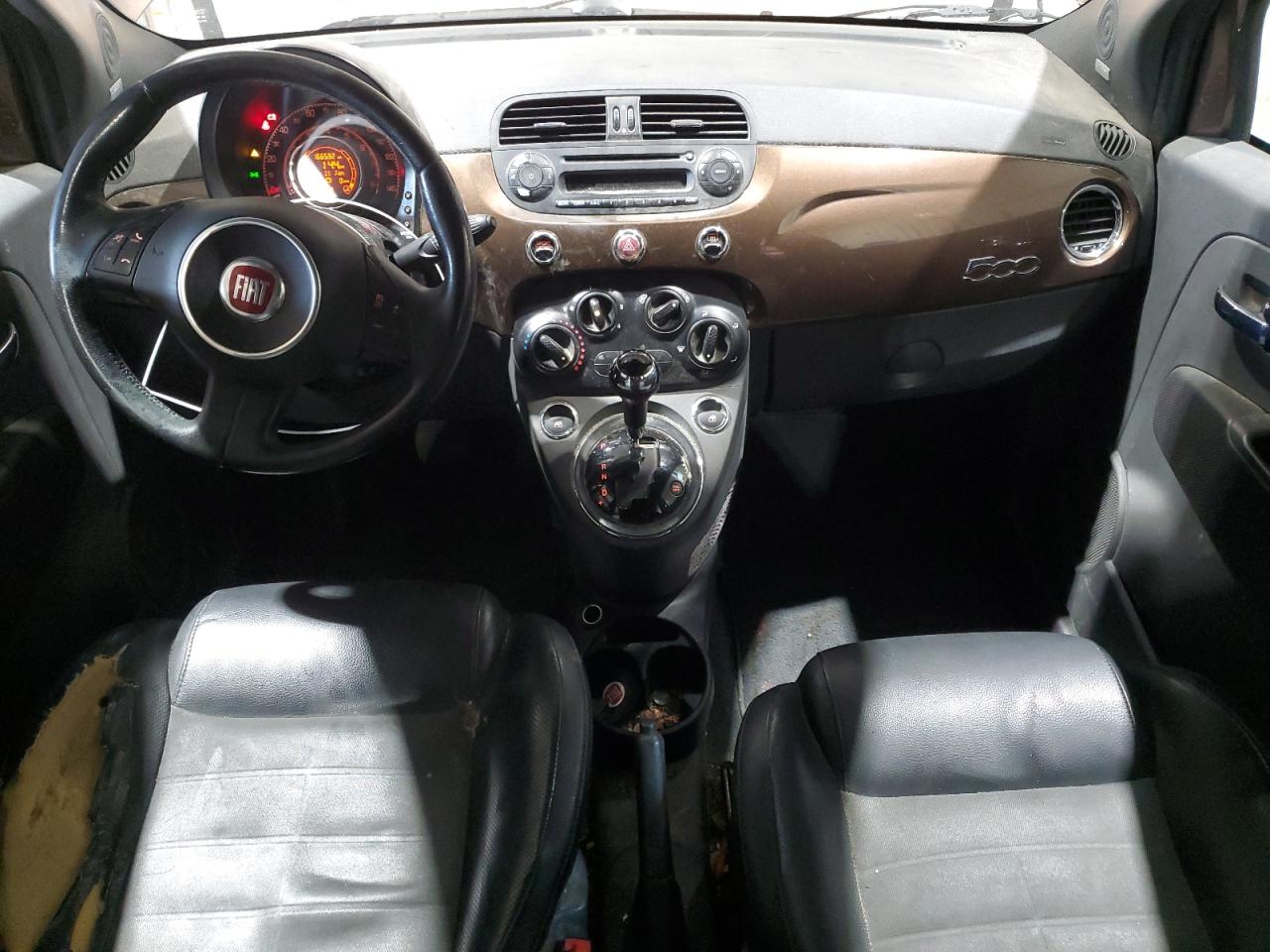 2012 Fiat 500 VIN 3C3CFFBRXCT347812 Copart auction photo, mechanical / rear end damage thumbnail 8