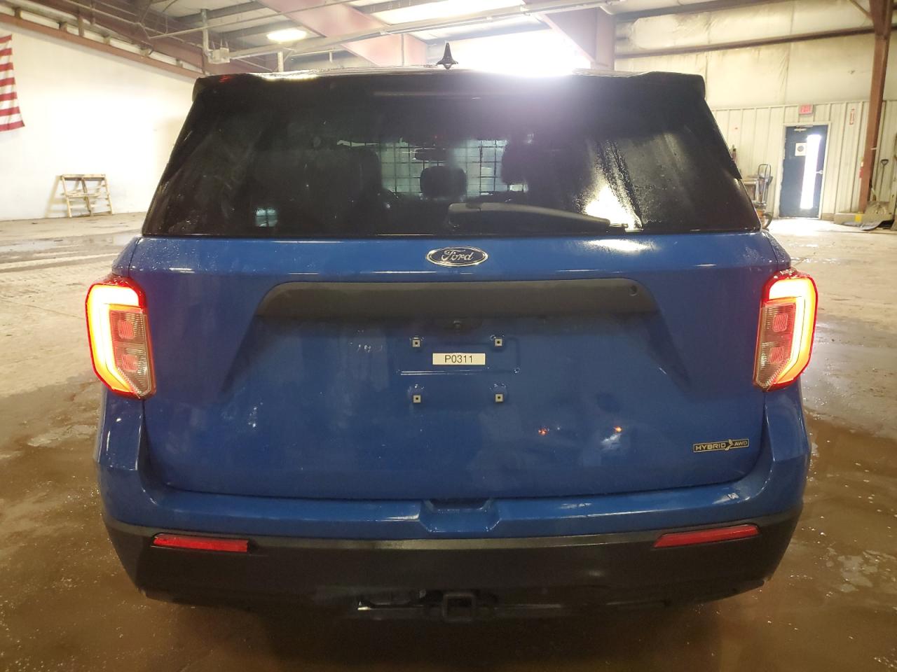 2020 Ford Explorer VIN 1FM5K8AW4LGC14787 Copart auction photo, normal wear / minor dent/scratches damage thumbnail 6