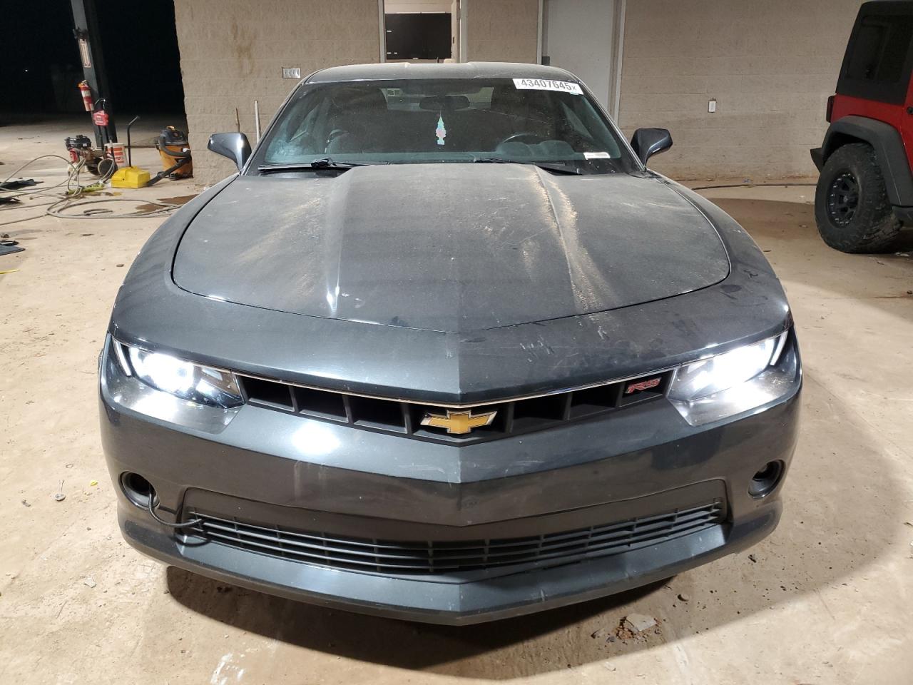 2014 Chevrolet Camaro VIN 2G1FF1E39E9316665 Copart auction photo, rear end damage thumbnail 5