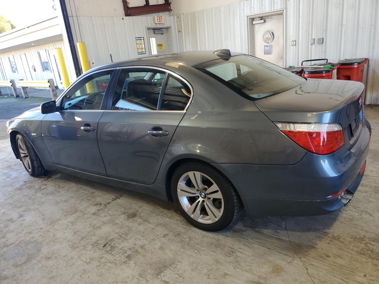 2010 BMW 5er VIN WBANU5C51AC124984 Copart auction photo, front end damage thumbnail 2