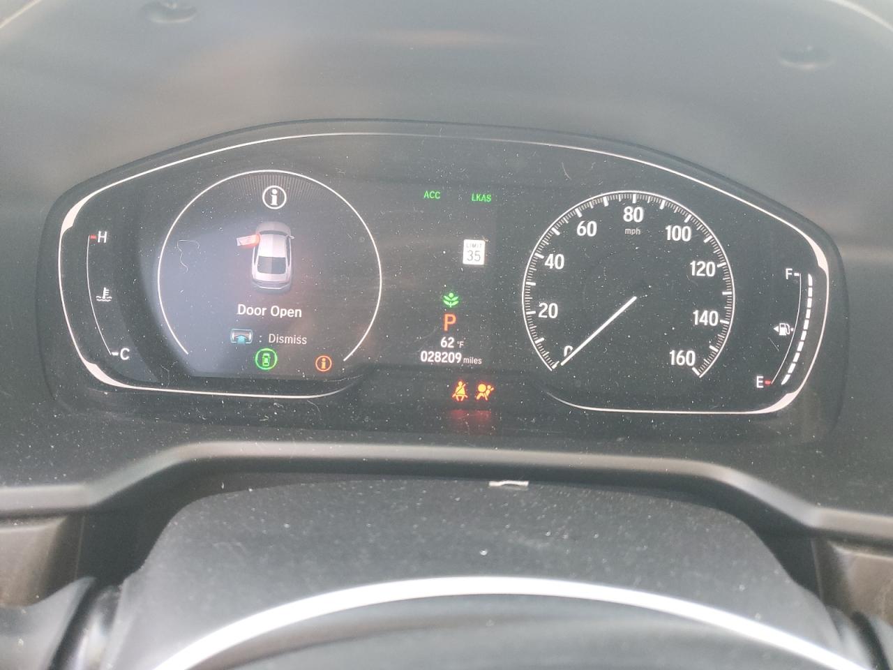 2020 Honda Accord VIN 1HGCV2F99LA018500 Copart auction photo, front end damage thumbnail 9