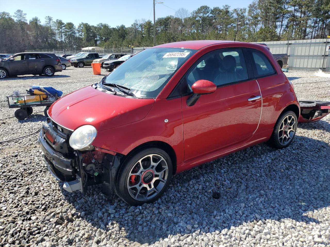 2012 Fiat 500 VIN 3C3CFFBR0CT105028