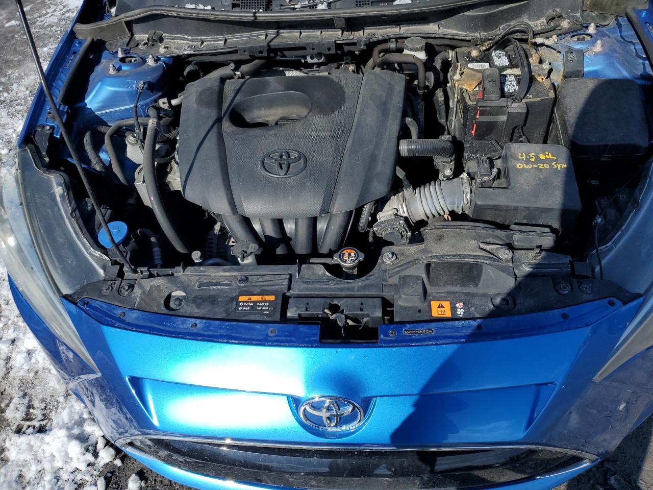 2017 Toyota Yaris VIN 3MYDLBYV7HY177264 Copart auction photo, rear end damage thumbnail 11