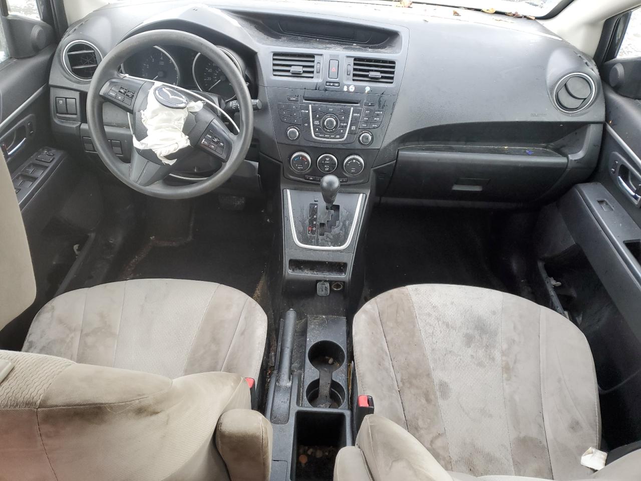 2014 Mazda 5 VIN JM1CW2BL1E0163049 Copart auction photo, front end / mechanical damage thumbnail 8