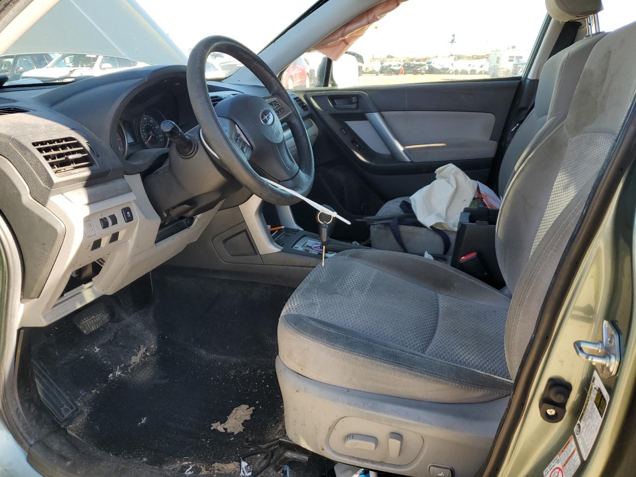 2015 Subaru Forester VIN JF2SJAFC7FH570733 Copart auction photo, all over / undercarriage damage thumbnail 7