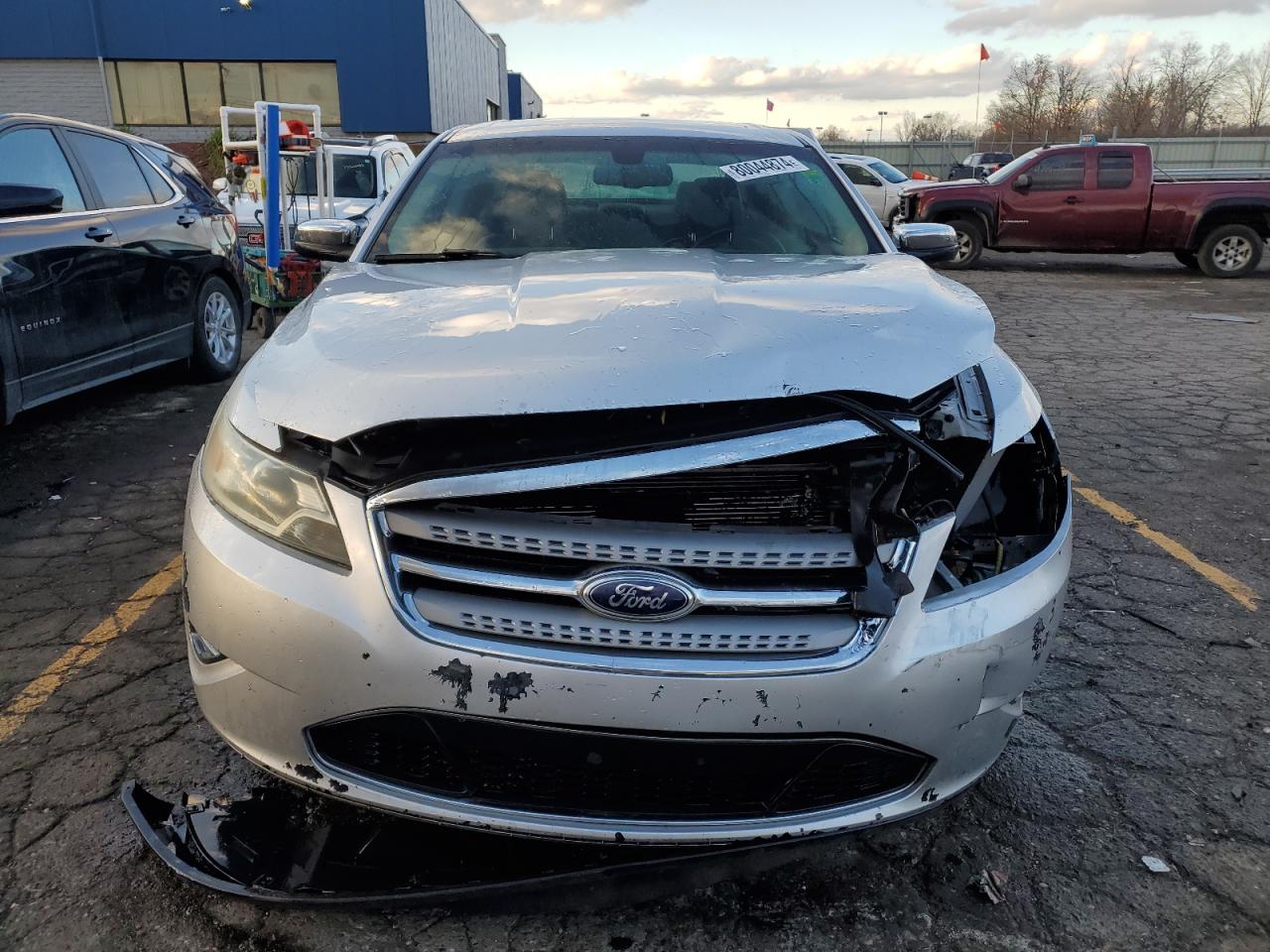 2011 Ford Taurus VIN 1FAHP2FW4BG151008 Copart auction photo, front end / side damage thumbnail 5