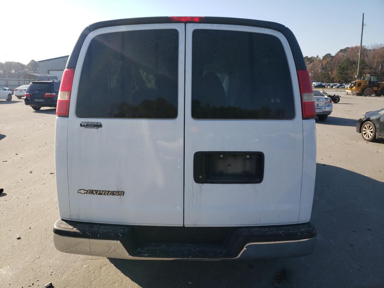 2012 Chevrolet Express VIN 1GAZG1FG1C1144824 Copart auction photo, side damage thumbnail 6